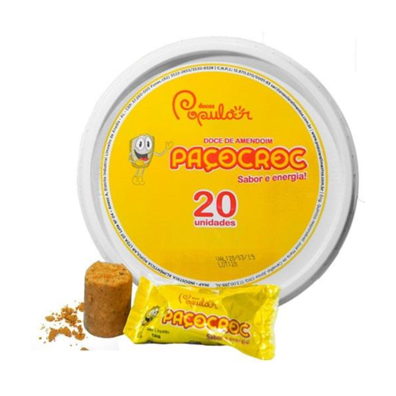 Paçoca Pacocroc 300g