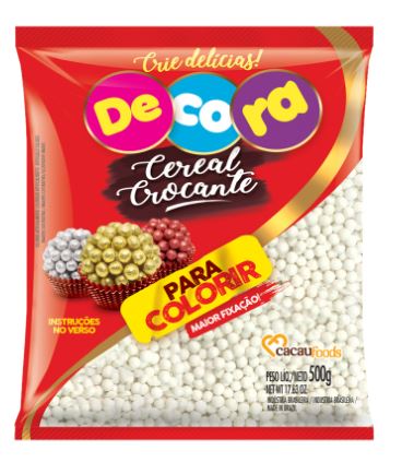 Mini Cereal  Cacau Foods Crocante Para  Colorir  300g