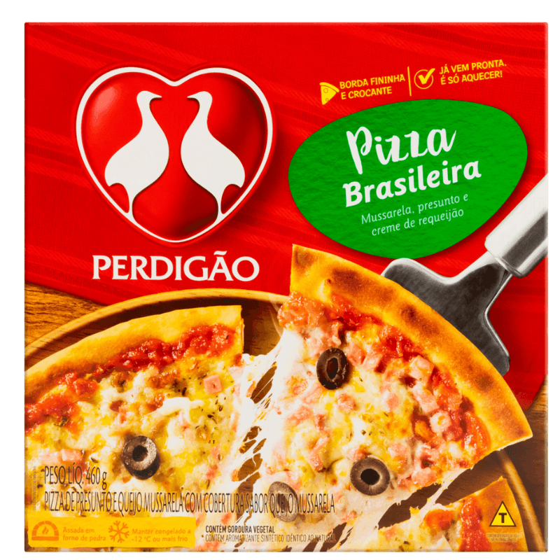 Pizza Perdigão Brasileira 460g