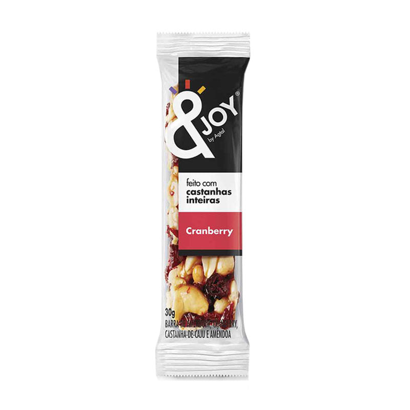 BARRA DE NUTS AGTAL CRANBERRY 30G