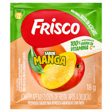 Refresco em Pó Sabor Manga Frisco 18g