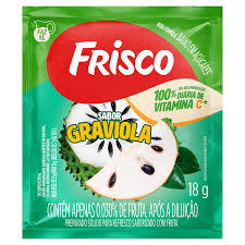 Refresco em Pó Frisco Graviola 18g