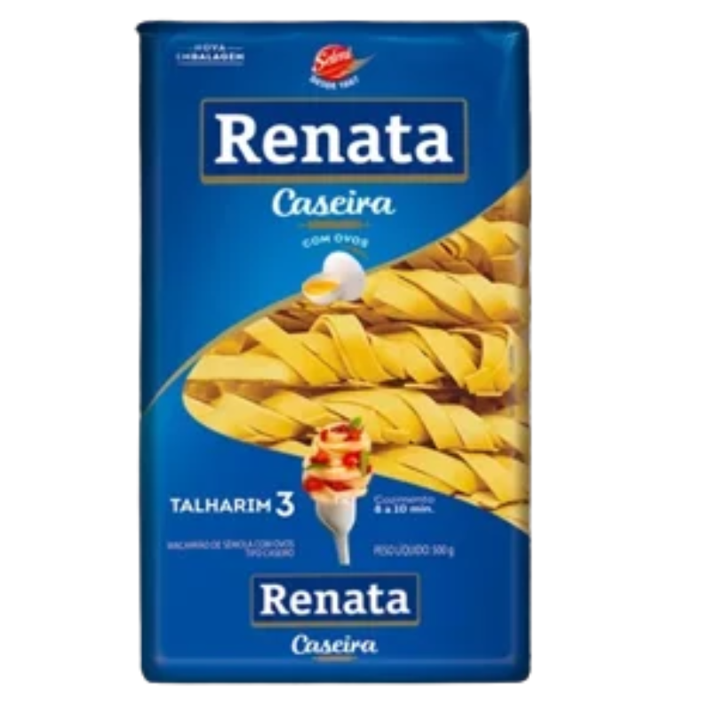Macarrão Renata com Ovos Talharim Nº 3 500 g