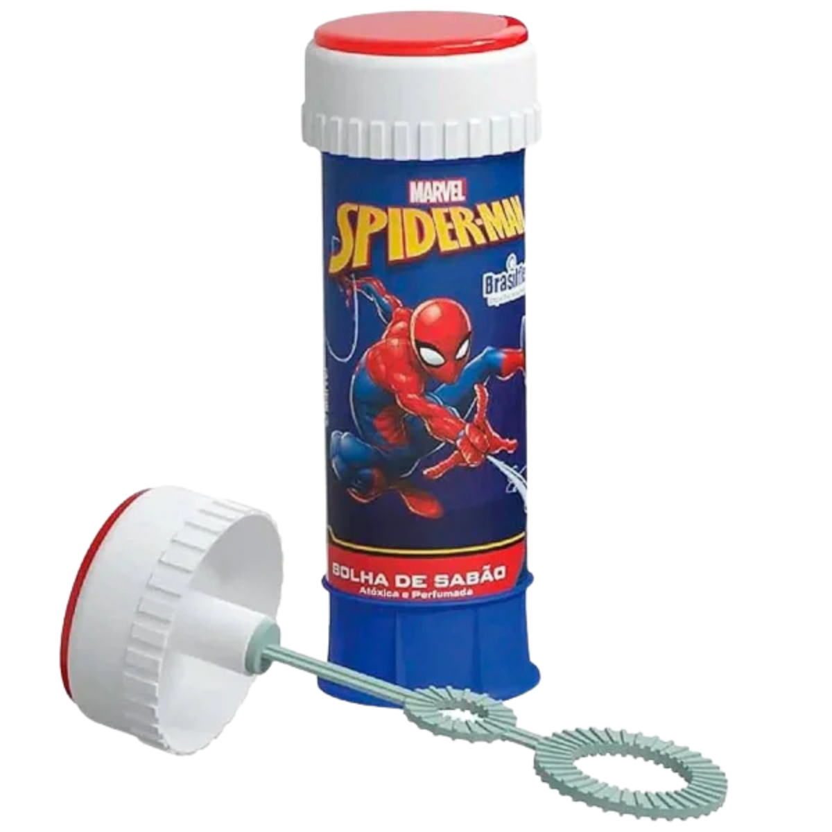 Bolha De Sabão Com Jogo Spider Man Unica 60ml