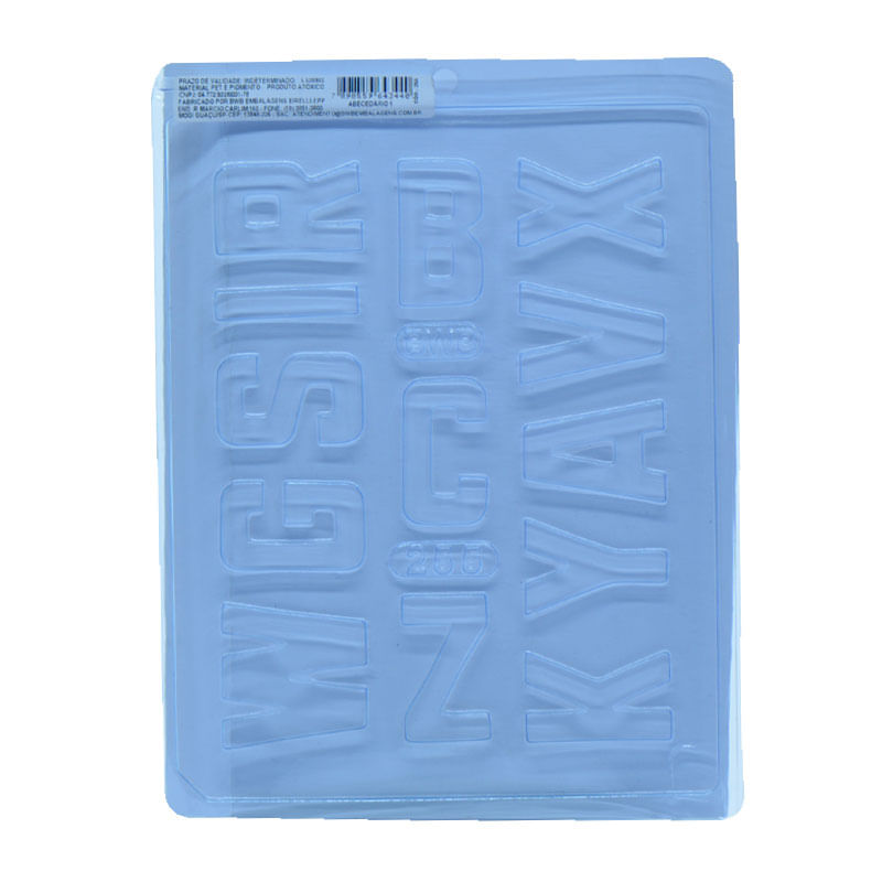 Forma BWB Simples Tradicional Abecedário 1