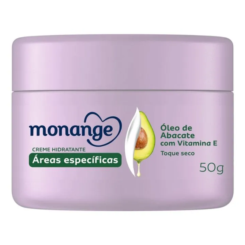 Creme Hidratante Monange Óleo de Abacate Áreas Específicas 50g