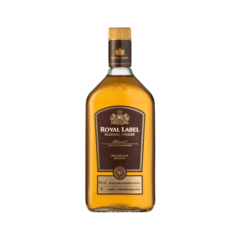 WHISKY ROYAL LABEL BLENDED 1L