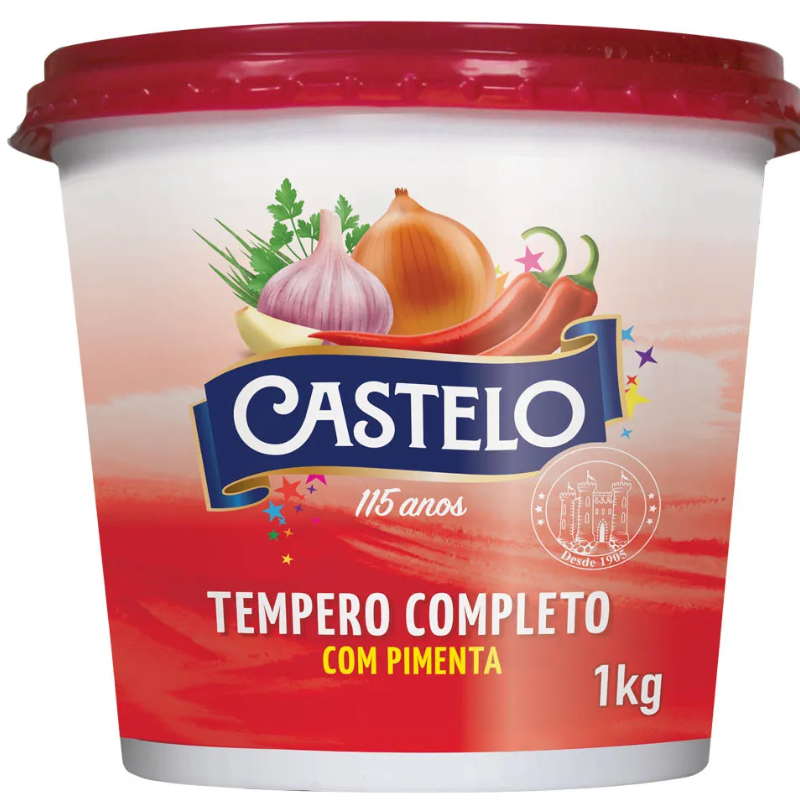 MOLHO LEM PEPPER CASTELO 200G TOP DOWN 
