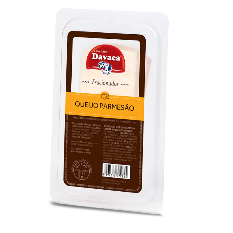 Queijo Parmesão Cilidro Davaca 175g