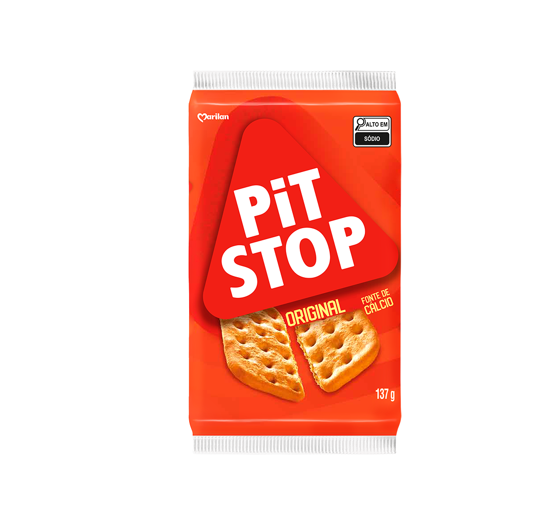 BISCOITO PIT STOP 137G ORIGINAL