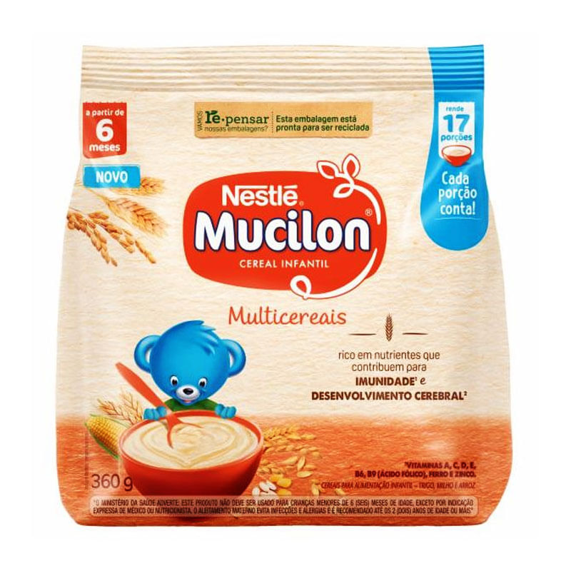 Mucilon Multicereais 360g