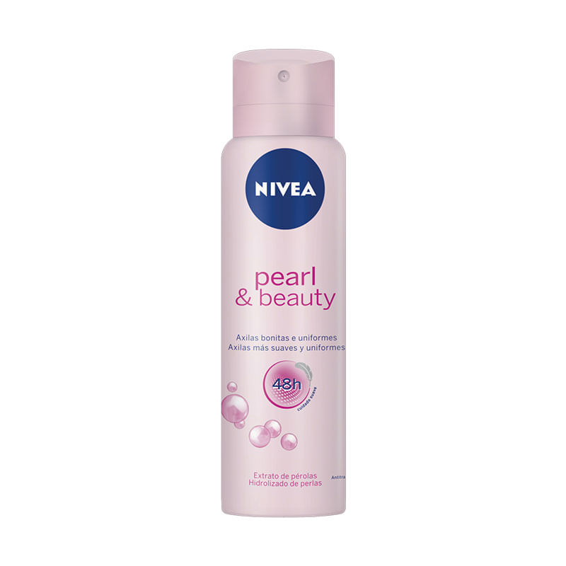 Desodorante Aerossol Nivea 150ml Pearl & Beauty 48h