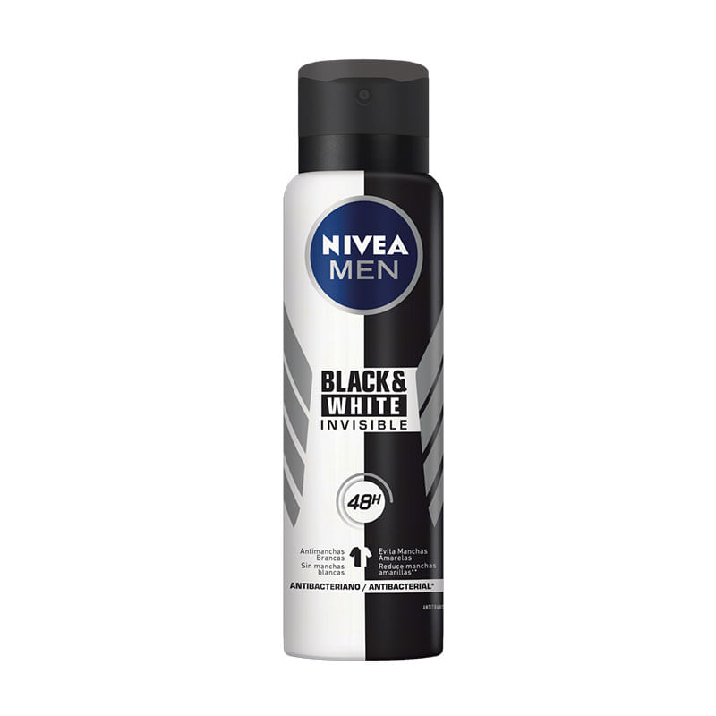 Desodorante Aerossol Nivea 150ml Invisible Black & White Power