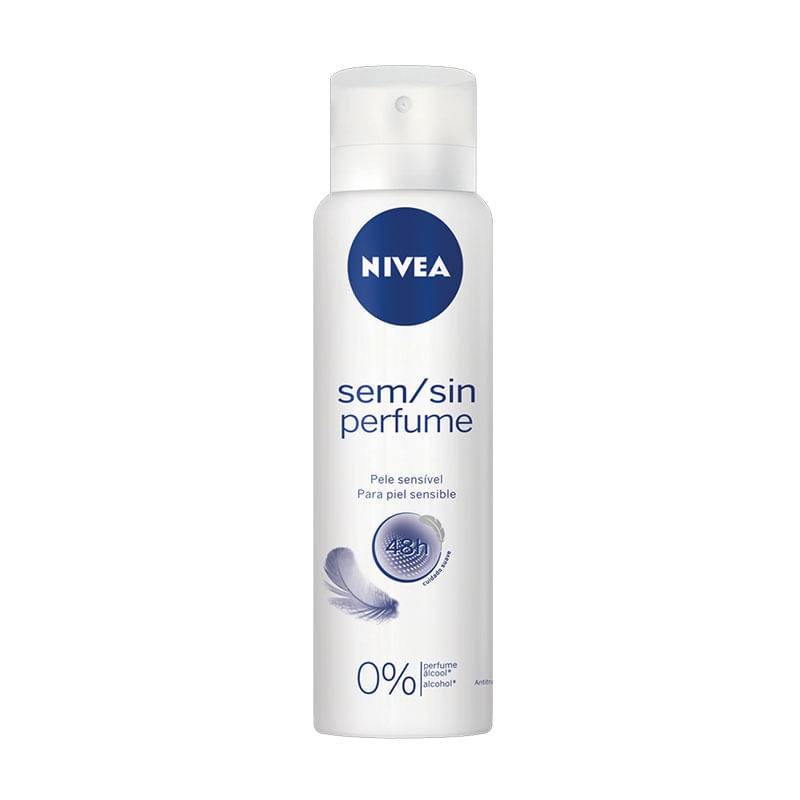 Desodorante Aerossol Nivea 150ml Sem Perfume 48h