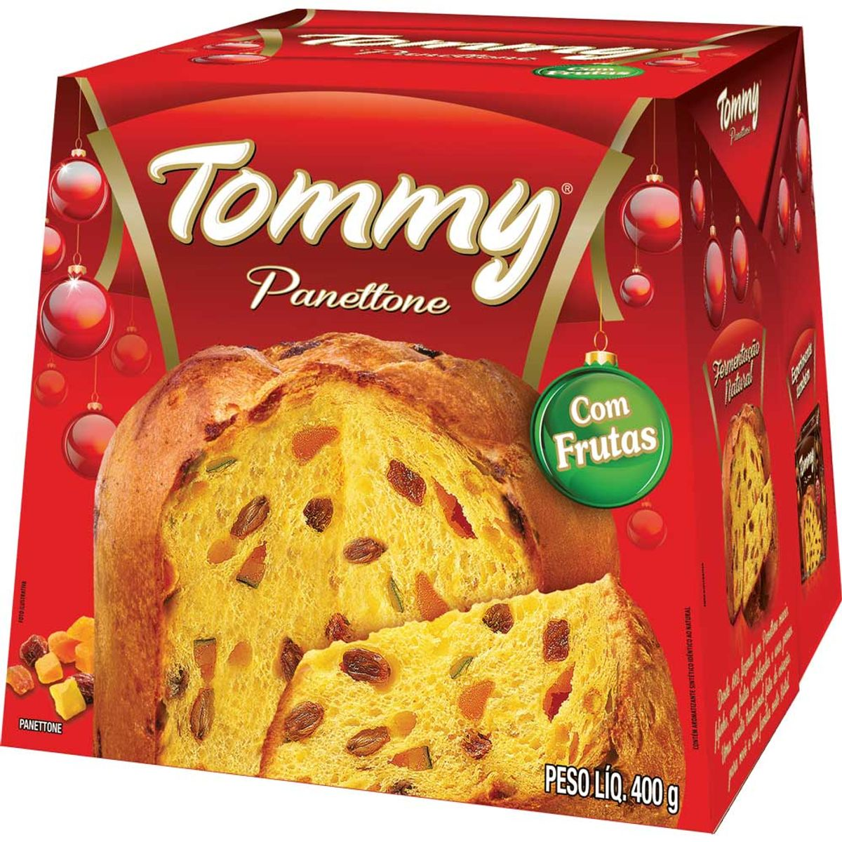 Panetone Tommy com Frutas  400g
