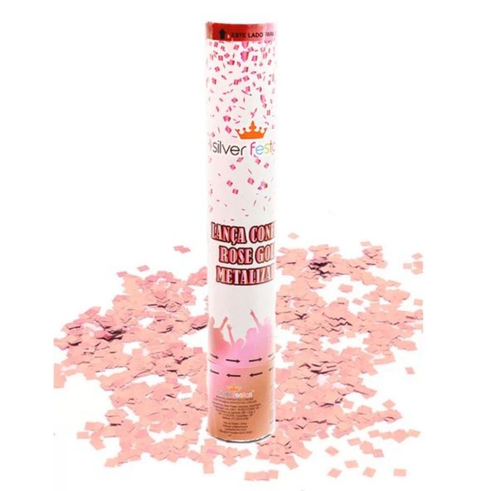 LANCA CONFETE SILVER ROSE GOLD MET 30CM