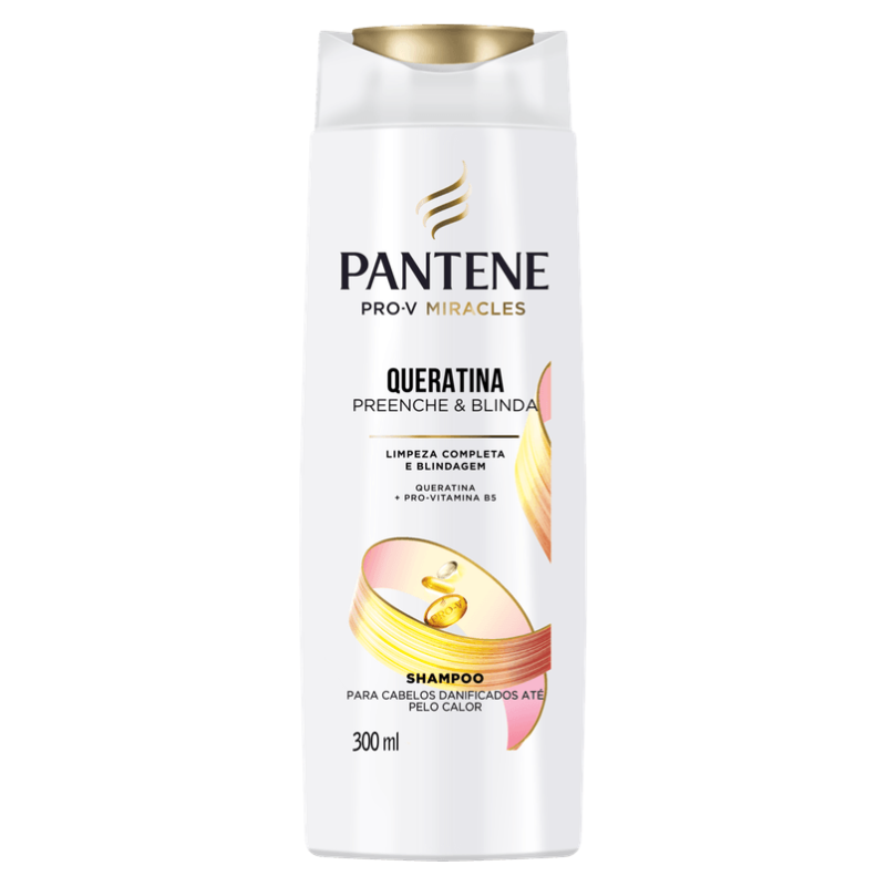 Shampoo Pantene Queratina 300 ml