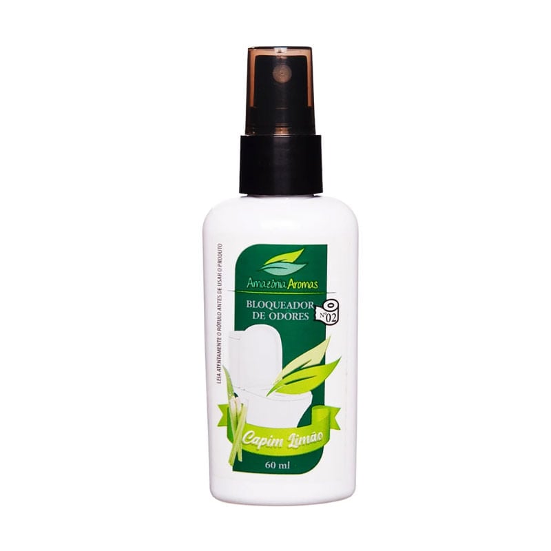 Bloqueador de Odores Sanitários Capim Limão 60ml