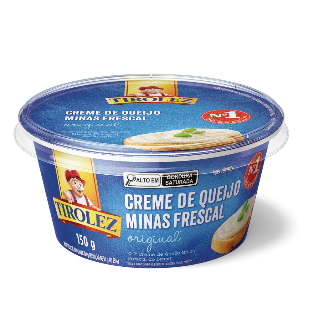 CREME MINAS FRESCAL TIROLEZ ORIG 150G