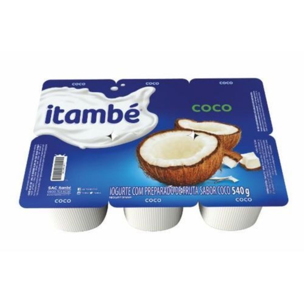 BEB LACTEA ITAMBE MORANGO/COCO BD 540G