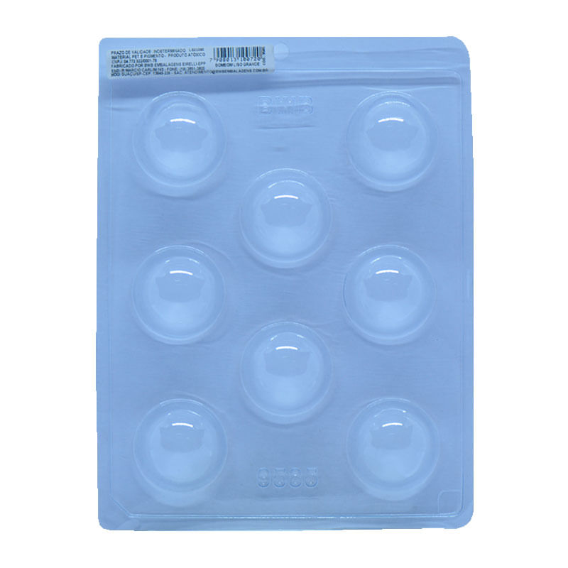 Forma BWB Simples Tradicional Bombom Liso Grande