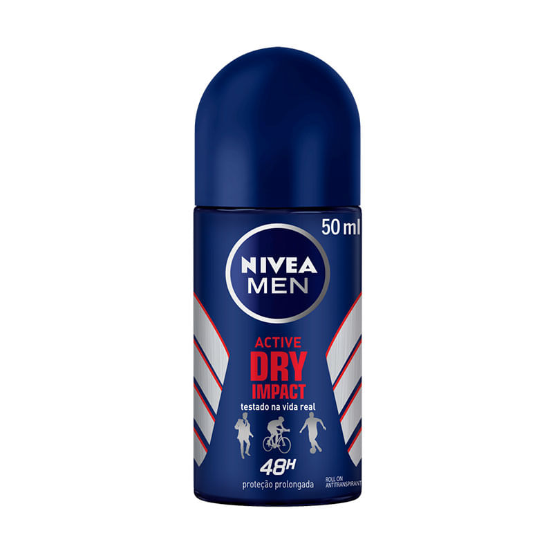 Desodorante Roll On Nivea 50ml Dry Impact 48h