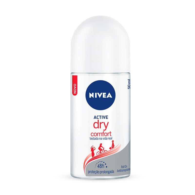 Desodorante Roll On Nivea 50ml Dry Comfort 48h