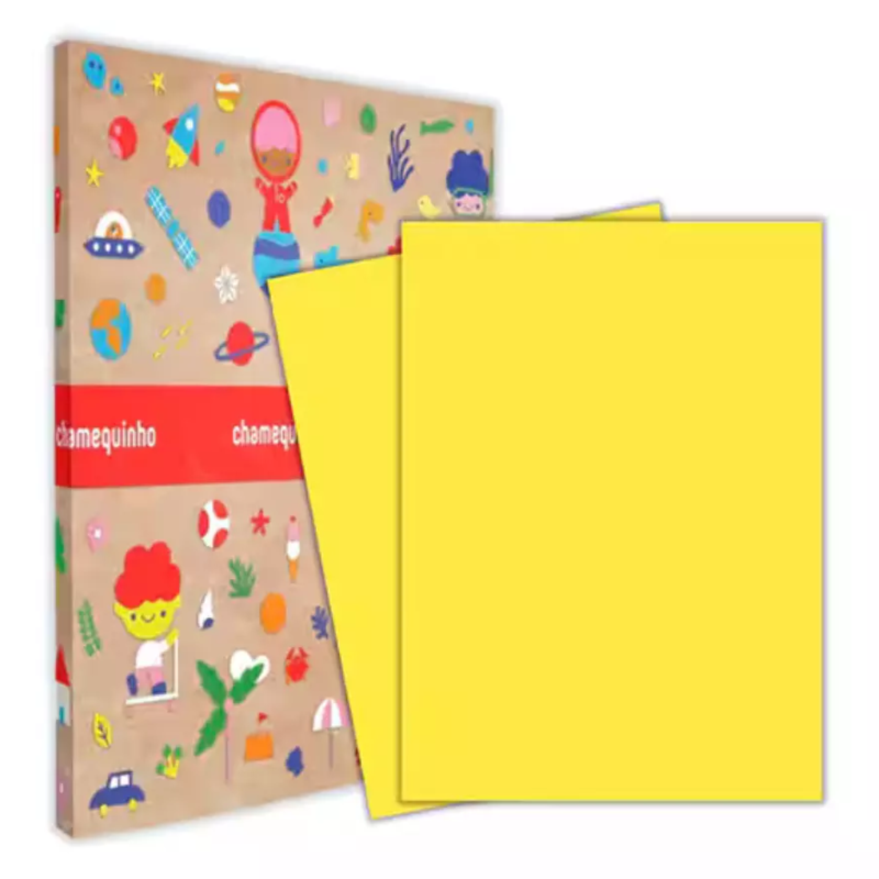Cartolina Amarelo Chamex 120g