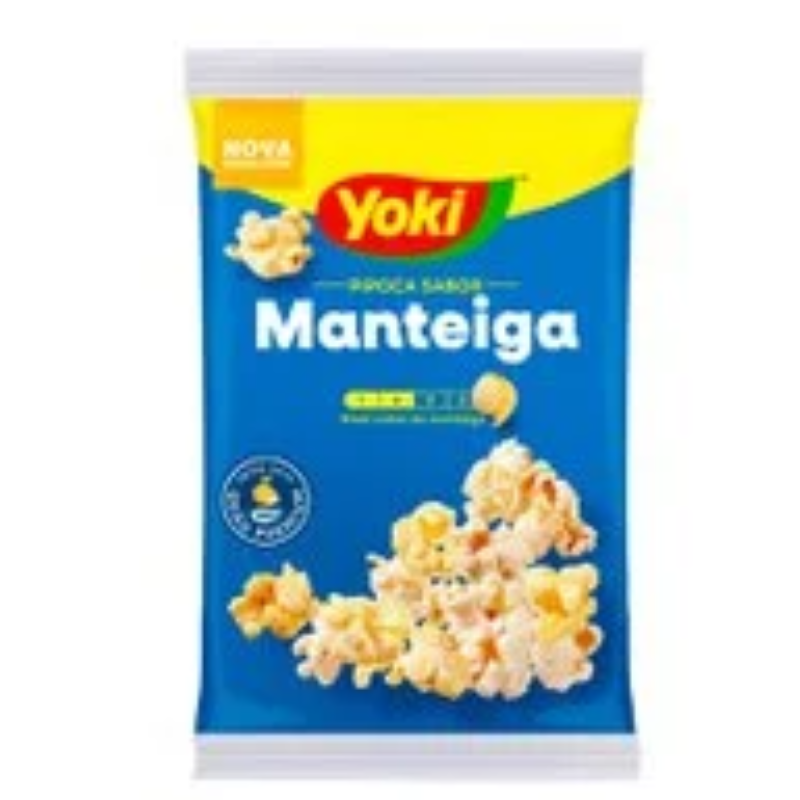PIPOCA DE MICROONDAS YOKI COM SAL 50G