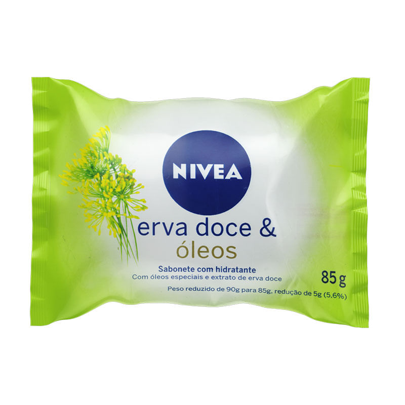 Sabonete Nivea 85g Hidratante Erva Doce