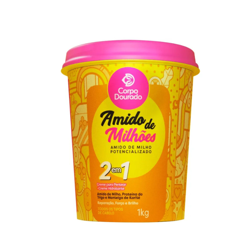 CR TRAT CORPO DOURADO AMIDO DE MILHO 1KG