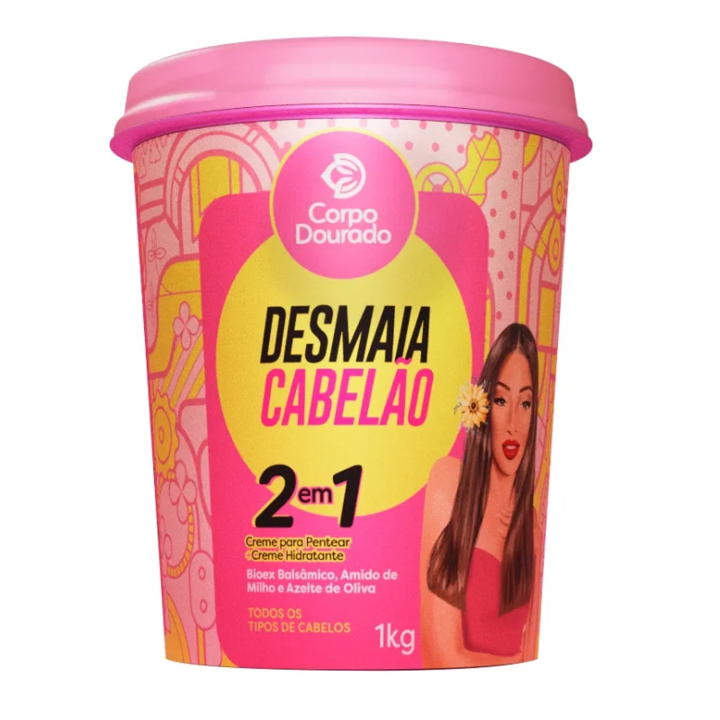 CR TRAT CORPO DOURADO DESM CABELAO 1KG