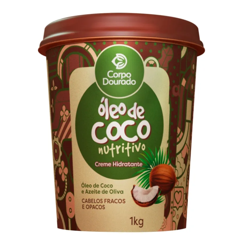 CR TRAT CORPO DOURADO OLEO DE COCO 1KG
