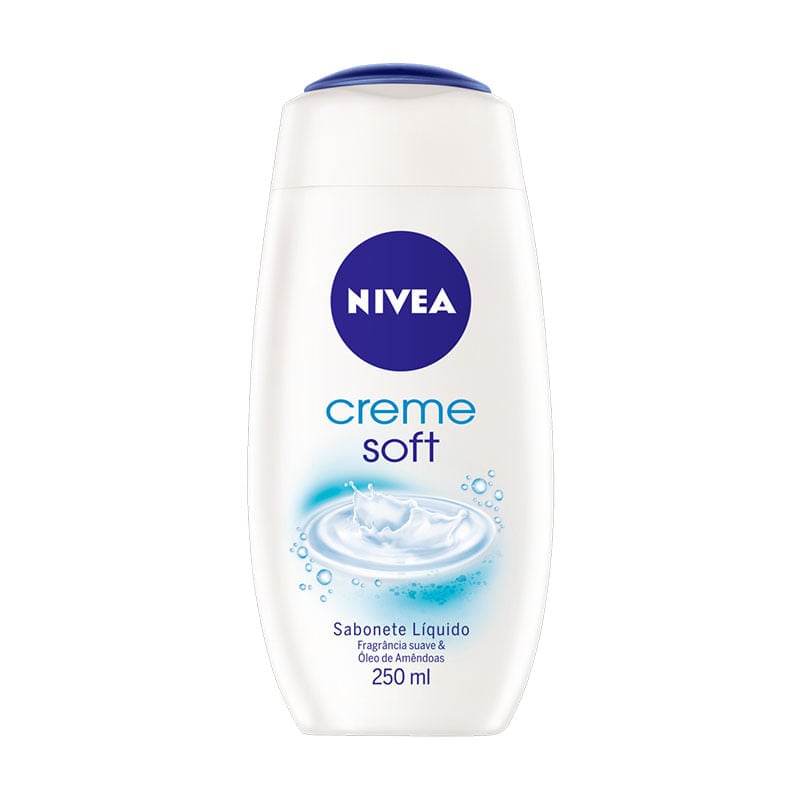 Sabonete Líquido Nivea 250ml Creme Soft
