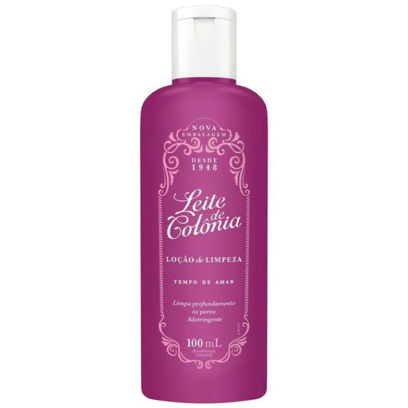 Leite de Colônia 100ml Tempo de Amar