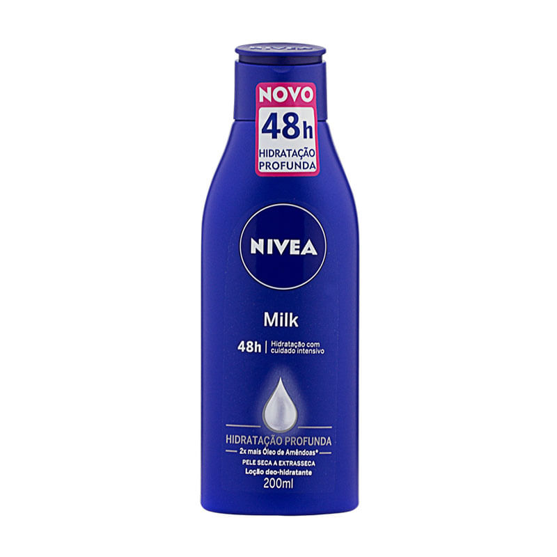 Hidratante Nivea Milk 200ml Pele Extra Seca