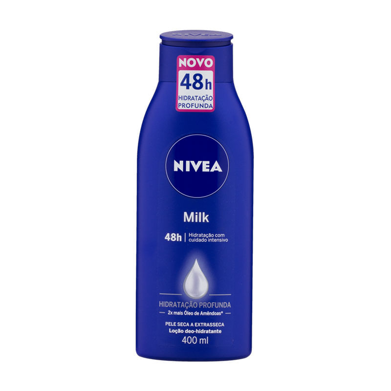 Hidratante Nivea Milk 400ml Pele Extra Seca