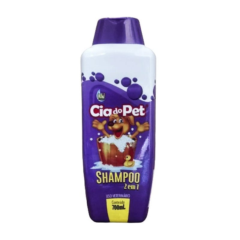Shampoo 2em1 Cia Do Pet 700ml