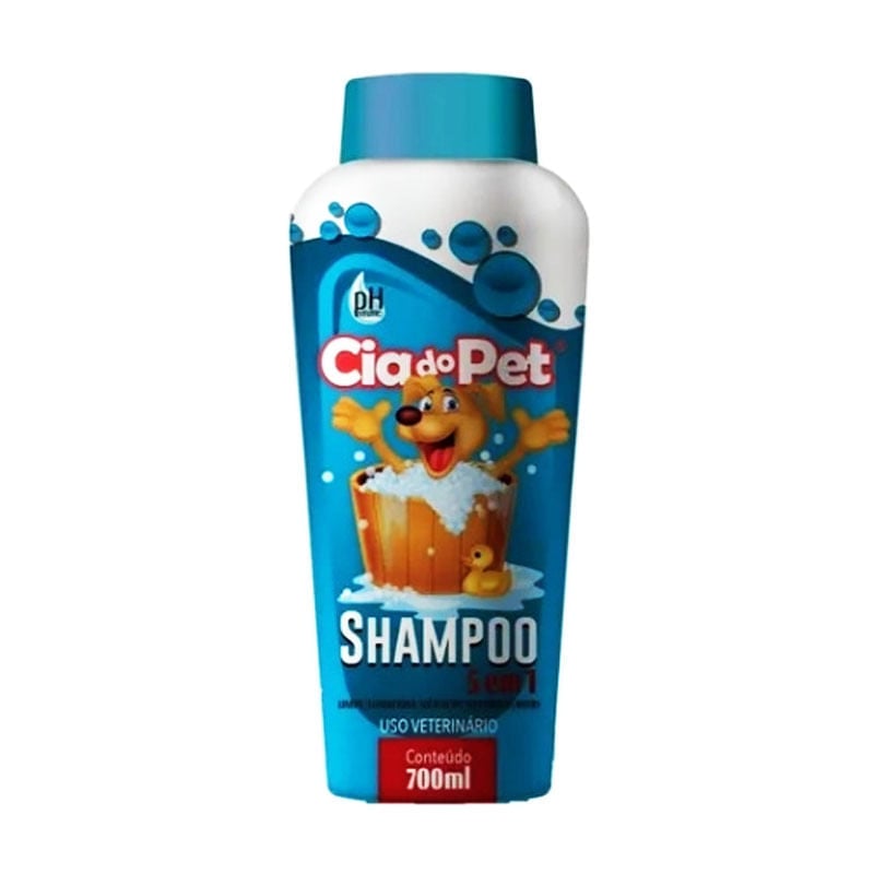 Shampoo 5em1 Cia do Pet 700ml