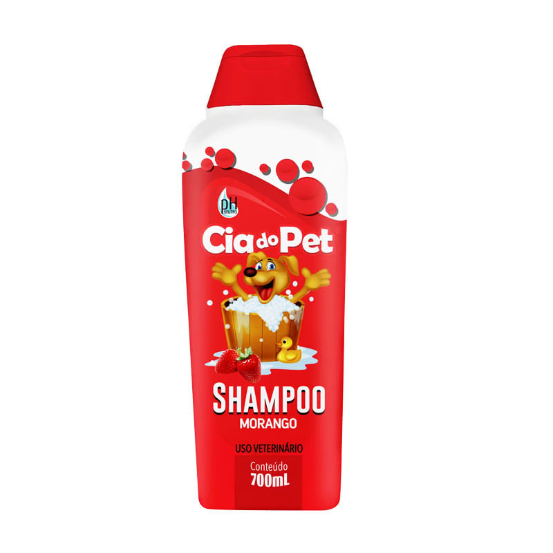 Shampoo Cia do Pet Morango 700ml