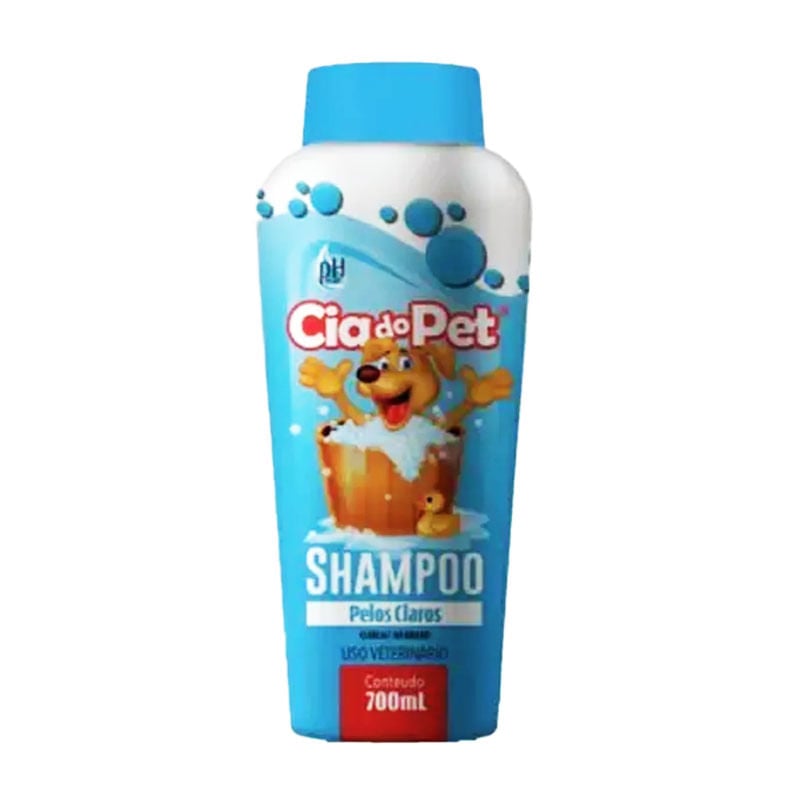 Shampoo Cia do Pet Pelos Claros 700ml