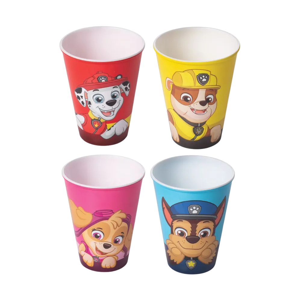 Copo Patrulha Canina 280ML - Plasútil