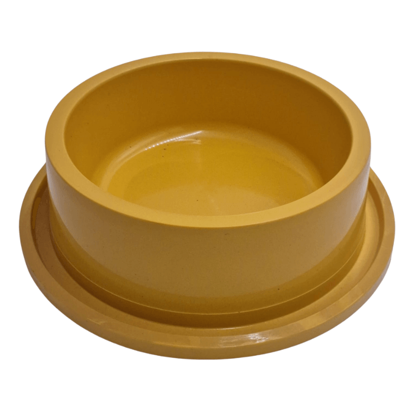 Comedouro Anti-Formiga Amarelo Liso 1500ml