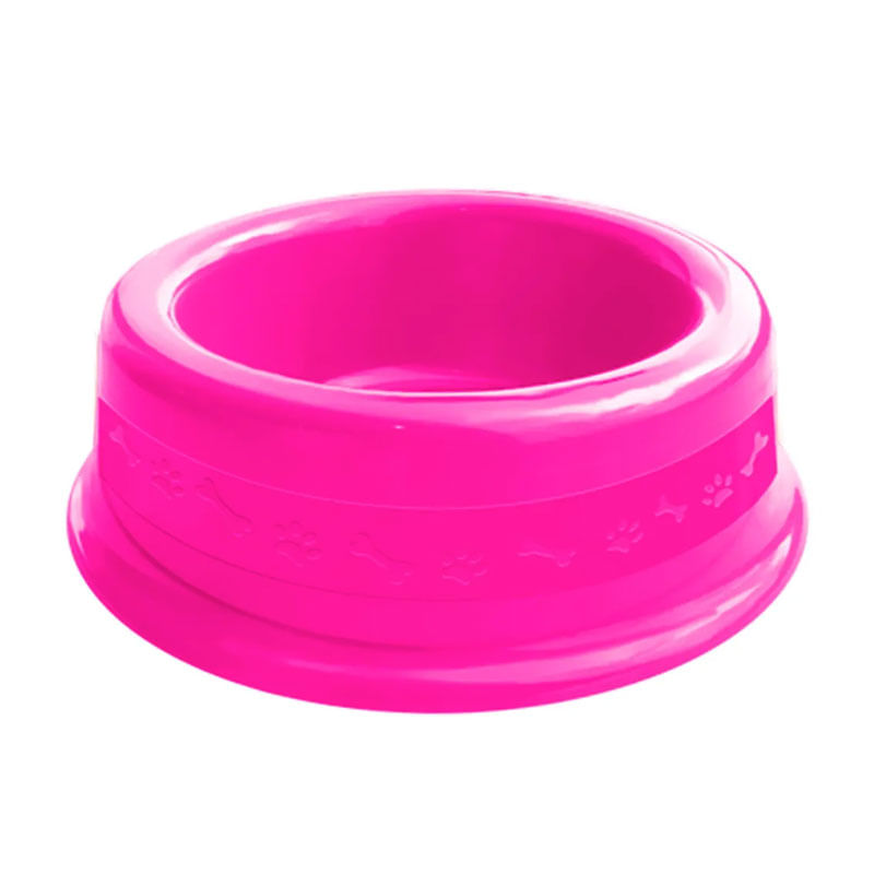 Comedouro Nº2 Rosa Neon 600ml