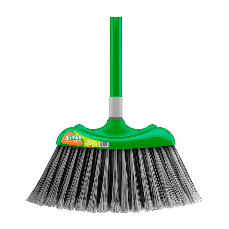 Vassoura Multiuso Brilhus com Cabo