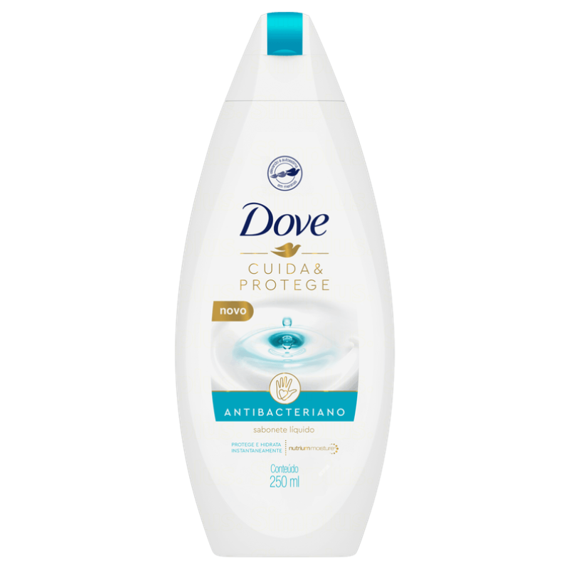 Sabonete Líquido Dove Antibacteriano Cuida & Protege 250 ml