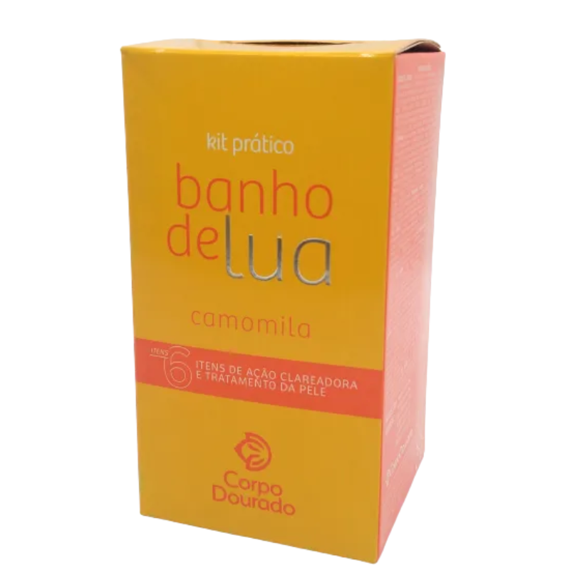 Kit Corpo Dourado Banho de Lua Camomila