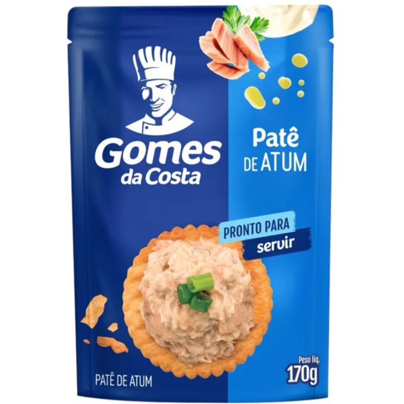 PATÊ DE ATUM GOMES DA COSTA POUCH 170G