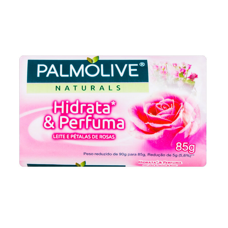 Sabonete Palmolive 85g Suave Leite e Rosas