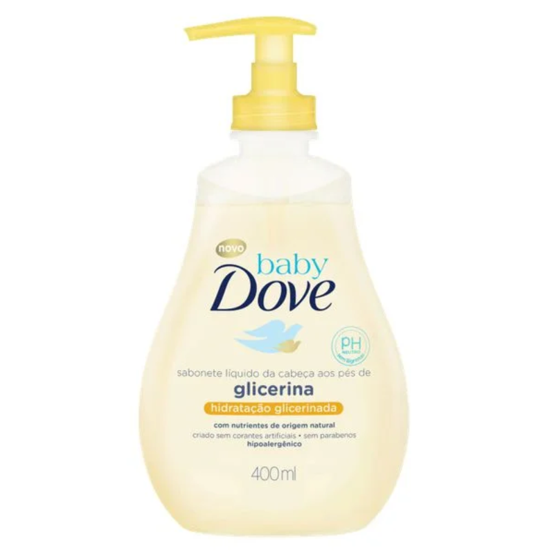 Sabonete Líquido Dove Baby Hidratação Glicerinada 400ml